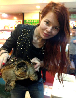 BELKA спасла черепаху